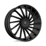 ASANTI BLACK ABL18 22X9 BLANK G-BLK 15MM (108-155)
