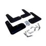 Rally Armor MF23-UR-BLK/BL Black Mud Flap/Blue Logo