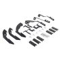 Go Rhino 6940425 15-19 Chevrolet Silverado 2500HD/3500HD Brackets for RB Running Boards
