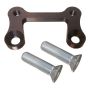 TRIPLE X RACE COMPONENTS TXRSC-FE-0010-BLK Front Brake Mount 10-1/8 Rotor Black With Bolts