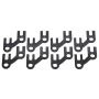 EDELBROCK EDE9609 Hardened Guideplate Kit - Chevy 348-409