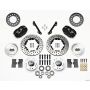 Wilwood 140-11008-D Forged Dynalite Front Kit 11.00in Drilled 79-81 Camaro