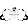 EBC Brakes ED92379 Orangestuff 9000 Series Race Brake Pads