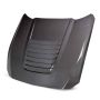 Anderson Composites AC-HD24FDMU-GT5-DS 2024 Ford Mustang S650 Double-Sided Carbon Fiber Hood