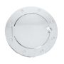 Rugged Ridge Non-Locking Gas Cap Door Chrome 07-18 Jeep Wrangler