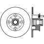 StopTech 63-82 Chevrolet Corvette Cryo Slotted Front Right Sport Brake Rotor