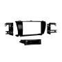Metra 99-8245CHG Single DIN High Gloss Dash Kit for Toyota Corolla 2014- (Charcoal),Black