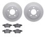 Dynamic Friction 4502-80061 Rotor Kit