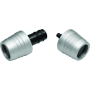 Kuryakyn 3826 Front Axle Slide CRF1000L/Adventure Silver
