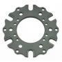 Wilwood 300-12581 Rotor Adaptor Floating - Sprint / Midget Hub 6x5.50 BC Gen II (3.37 x 2.28)