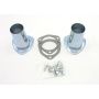 PATRIOT EXHAUST PEPH7251 Collector Reducers - 1pr 3in to 2.250in