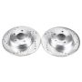 PowerStop EBR491XPR PowerStop Evolution Performance Drilled, Slotted & Plated Brake Rotor Pair