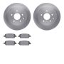 Dynamic Friction 6502-67459 Rotor Kit