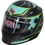 G-FORCE GFR13005XSMTL HELMET REVO GRAPHICS XSM TEAL SA2020