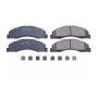 PowerStop 17-1328 PowerStop - Z17 Low-Dust Ceramic Brake Pads with Hardware