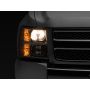 Raxiom S122323 07-14 Chevrolet Silverado 1500 Axial OEM Rep Headlights- Chrome Housing (Clear Lens)