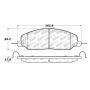 StopTech Performance 05-09 Ford Mustang Cobra/Mach 1 V6/GT / 10 Shelby/Shelby GT Front Brake Pads