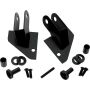 Kentrol 87-95 Jeep Wrangler YJ Mirror Relocation Bracket Pair - Powdercoat Black