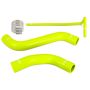 Mishimoto MMHOSE-WRX-22NY 2022+ Subaru WRX Silicone Radiator Coolant Hose Kit - Neon Yellow