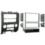 Metra 99-5814 Single or Double DIN Installation Kit for 2008-up Ford Escape/Mercury Mariner (Black)