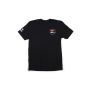 Zone Offroad ZONU9162S Black Premium Cotton T-Shirt w/ Patriotic Zone Logos - Small