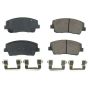 PowerStop 17-2117 PowerStop - Z17 Low-Dust Ceramic Brake Pads with Hardware