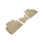 3D MAXpider 2017-2019 Subaru Impreza/Crosstrek Kagu 2nd Row Floormats - Tan