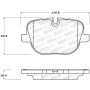 Stoptech 308.14270 Street Brake Pads - Front