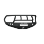Road Armor 4162F2B-NW 16-18 Ram 2500 Stealth Front Bumper w/Titan II Guard/6 Sensor Holes - Tex Blk