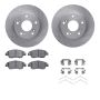 Dynamic Friction 6512-59276 Rotor Kit