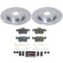 PowerStop K8766 Z23 Daily Driver Carbon-Fiber Ceramic Brake Pad and Drilled & Slotted Rotor Kit