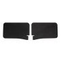Corsa Performance AC012 Pair of black aluminum exhaust cavity rear wheel self-adhesive heat wrap