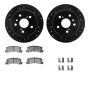 Dynamic Friction 8512-76056 Rotor Kit