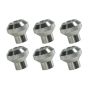 Rugged Ridge 11420.01 Billet Alum Dash Knob Set Alum 76-86 Jeep CJ