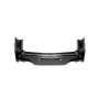CAPA RR BUMPER COVER UPPER W/PARKING SENSORS; PRIME ACURA RDX 2016-2018