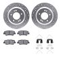 Dynamic Friction 7512-21033 Rotor Kit