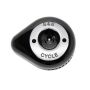 S&S Cycle 170-0533 Stealth Slasher Teardrop Air Cleaner Cover - Gloss Black