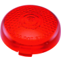 Bikers Choice 489867 Replacement Honycomb Red Lens For LED Bullet Turn Signal