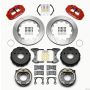 Wilwood 140-13731-R Narrow Superlite 4R Rear P-Brk Kit 14.00in Red Big Ford 2.00in Off Bronco 5 x 5.50