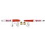 Skyjacker 7219 DUAL STAB KT WHITE W/RED BO