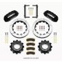 Wilwood 140-13879 TX6R Rear Kit 16.00in Black 1999-2010 GM Trk 2500 HD 4.84 Cntr