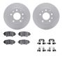 Dynamic Friction 4512-80111 Rotor Kit