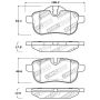 Stoptech 309.14330 Performance Brake Pads