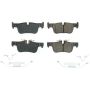 PowerStop 17-1762 PowerStop - Z17 Low-Dust Ceramic Brake Pads with Hardware
