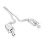 Stainless Works CTSV9CBHDR 2009-15 Cadillac CTS-V Sedan 3in Catback System X-Pipe Chambered Mufflers 4in Tips