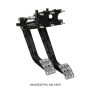 Wilwood 340-15075 Adjustable-Trubar Dual Pedal - Brake / Clutch - Rev. Swing Mount -6.25:1 Brake 5.1:1 Clutch