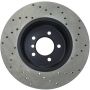 Stoptech 128.34071R 04-10 BMW 5-Series & 6-Series Drilled Right Front Rotor
