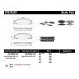 Stoptech 309.09220 Performance Brake Pads