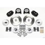 Wilwood 140-11013 Forged Dynalite Front Kit 11.00in 37-48 Ford Psgr. Car Spindle
