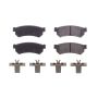 PowerStop 17-1315 PowerStop - Z17 Low-Dust Ceramic Brake Pads with Hardware